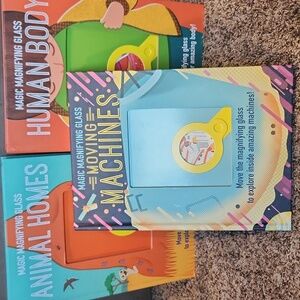 Magic Magnifying Glass Books Set​
